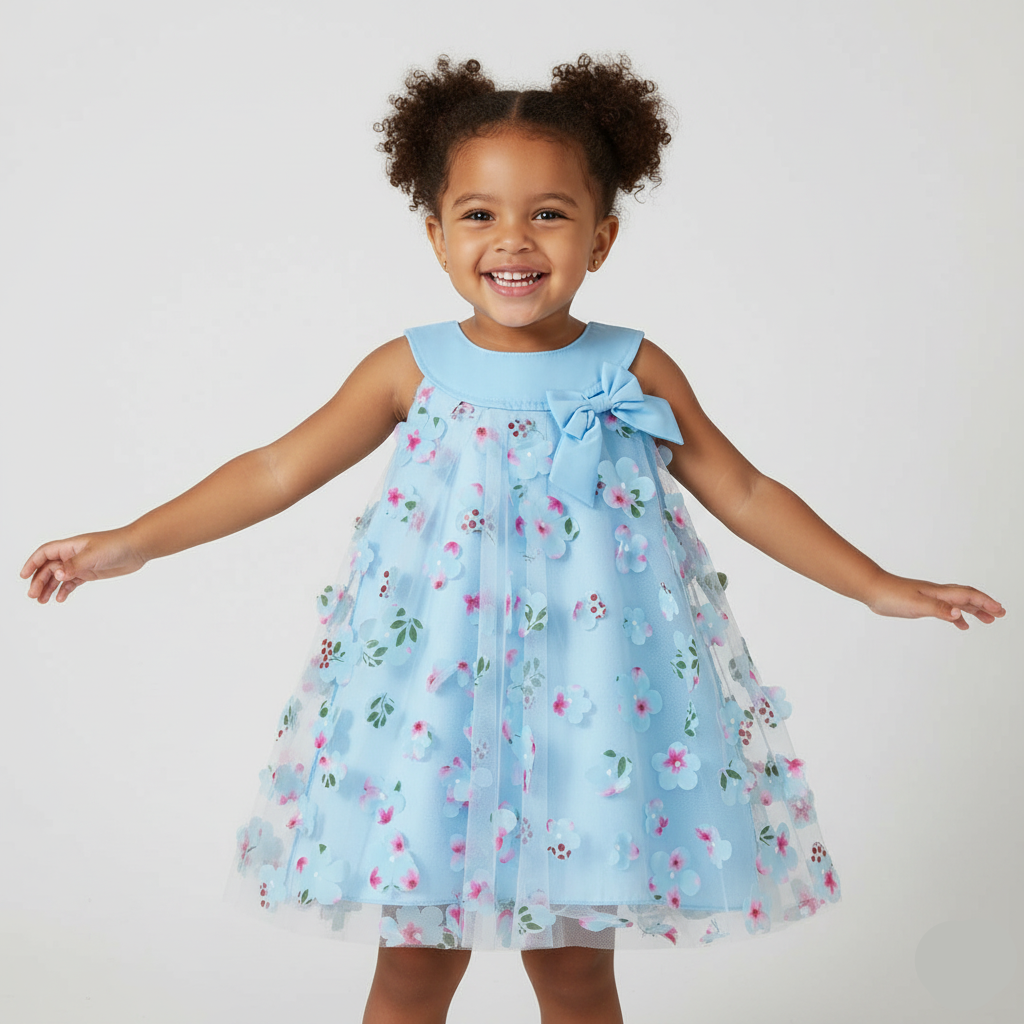 Vestido Princesa Floral