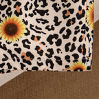 Conjunto Leopardo & Girassol
