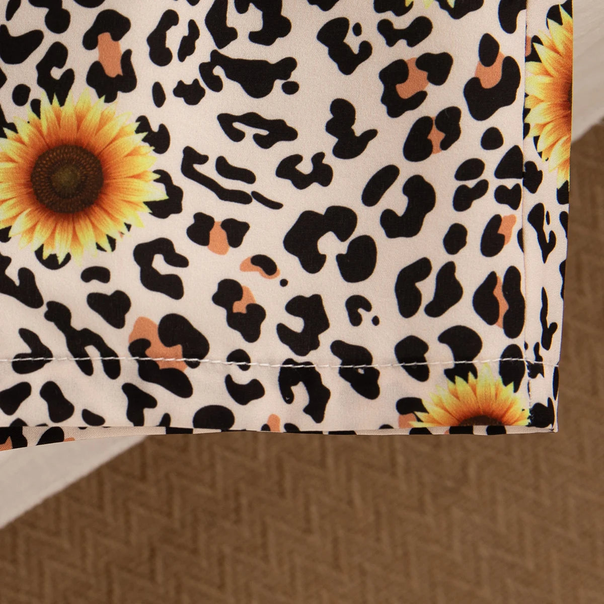 Conjunto Leopardo & Girassol