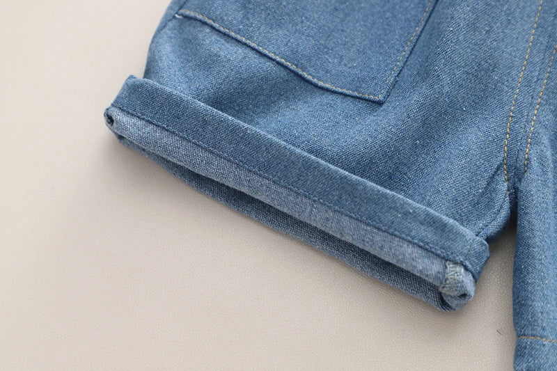 Conjunto Verão Baby Boy – Camiseta Listrada & Shorts