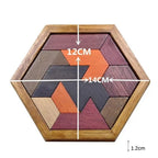 Tangram de Madeira Montessori