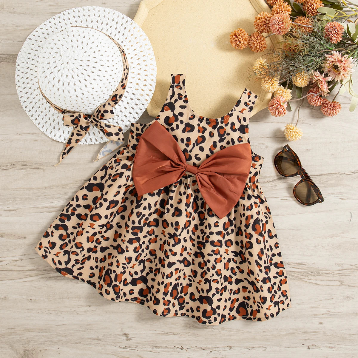 Vestido Oncinha Summer + Chapéu