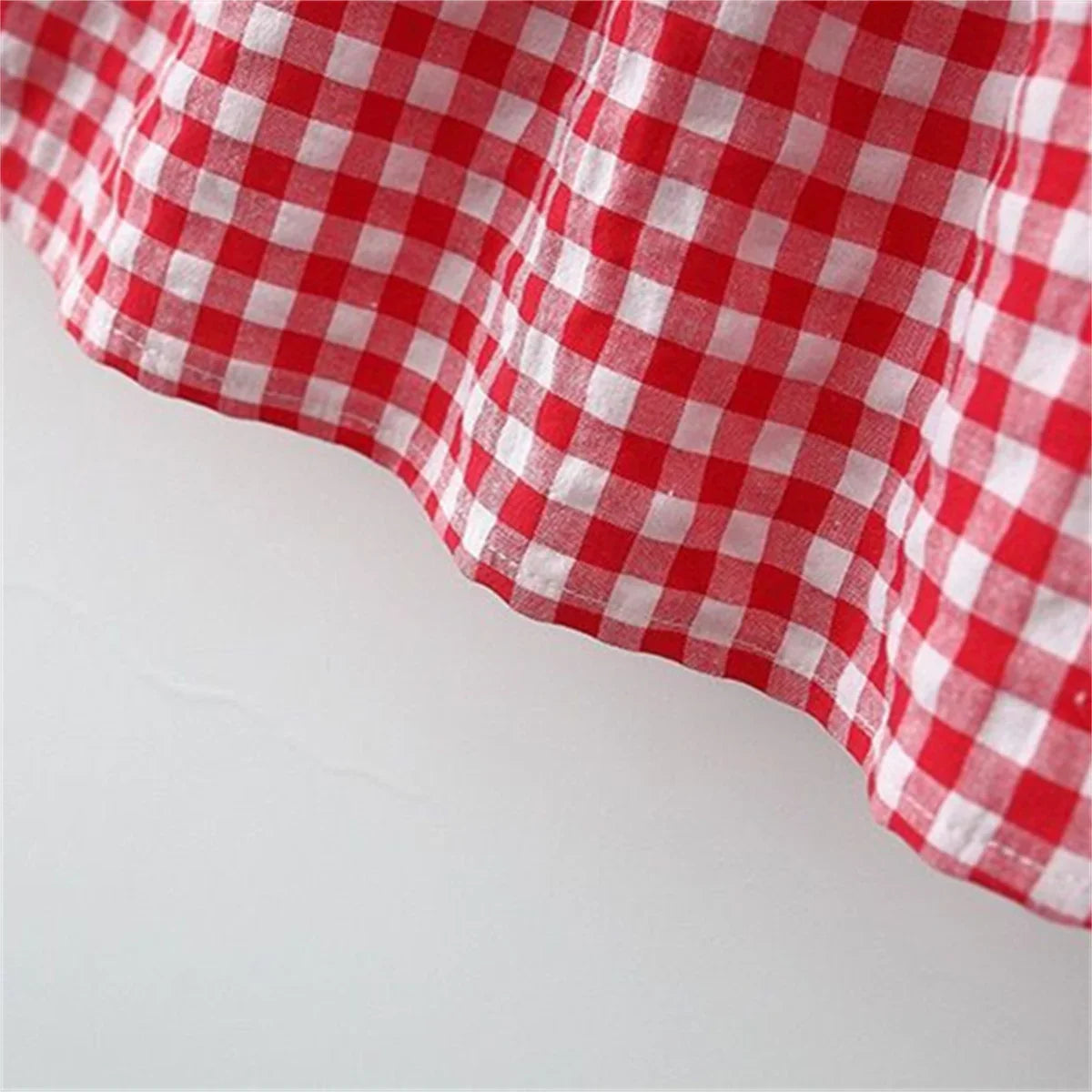 Conjunto Xadrez – Vestido e Chapéu