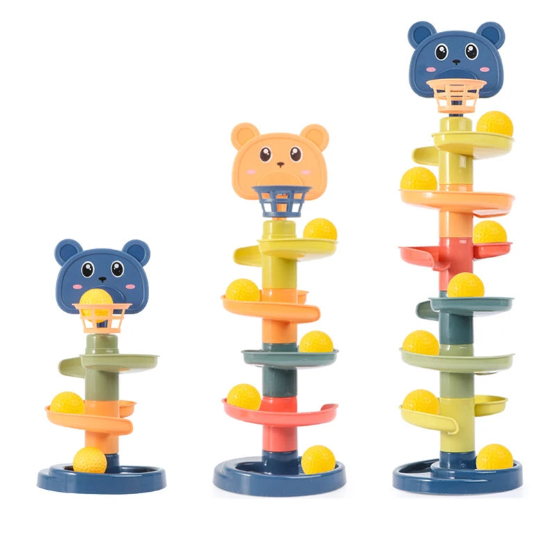 Brinquedo Montessori de Bolinhas Deslizantes