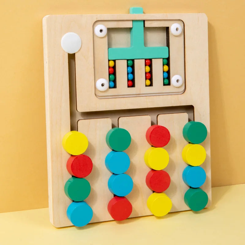 Quebra-Cabeça Montessori de Transporte