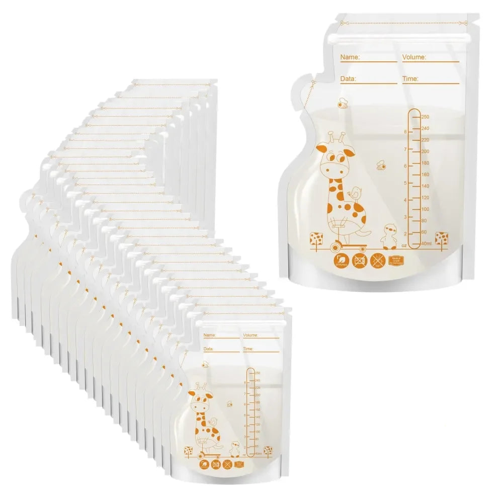Sacos de Armazenamento de Leite Materno 250ml
