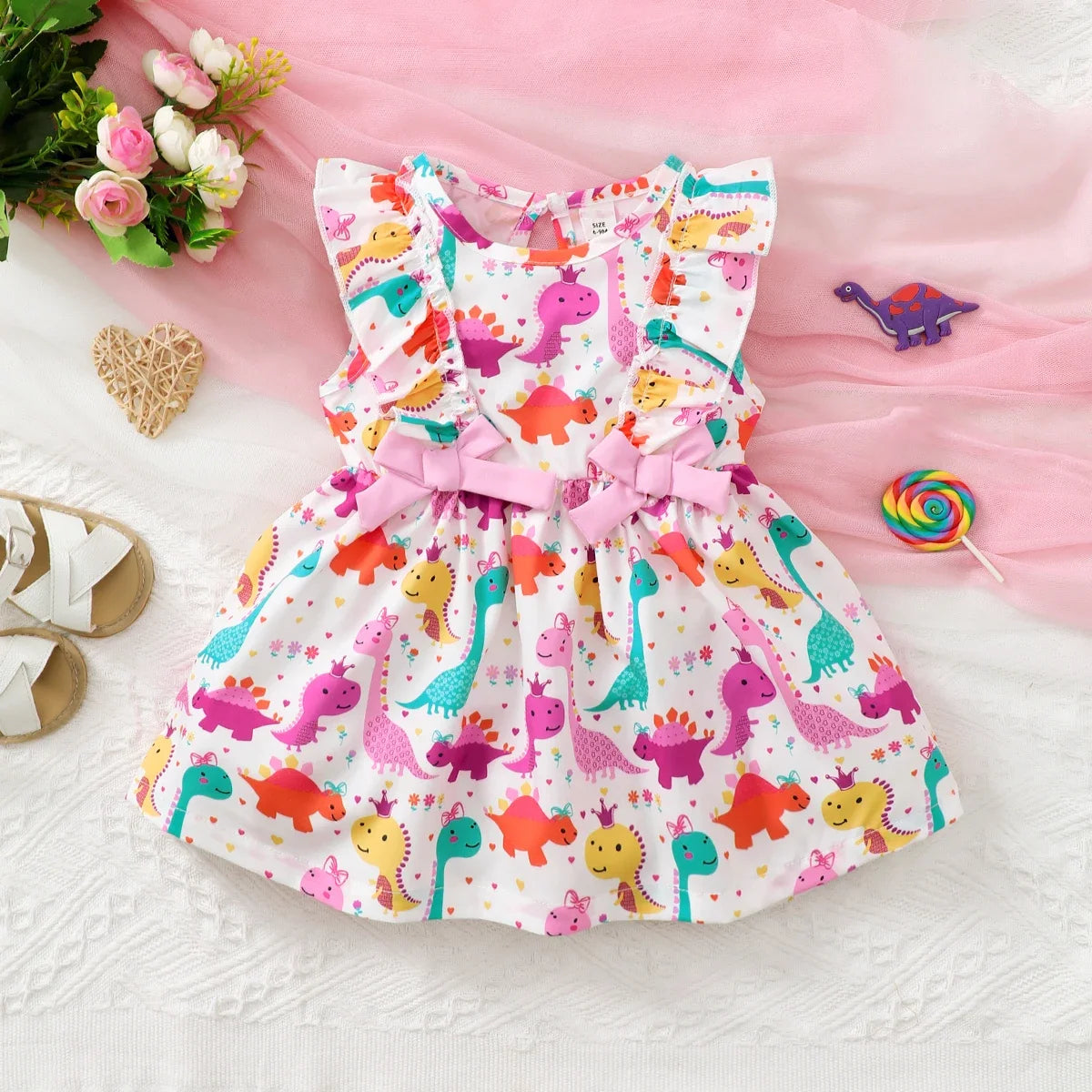 Vestido Dino Encantado