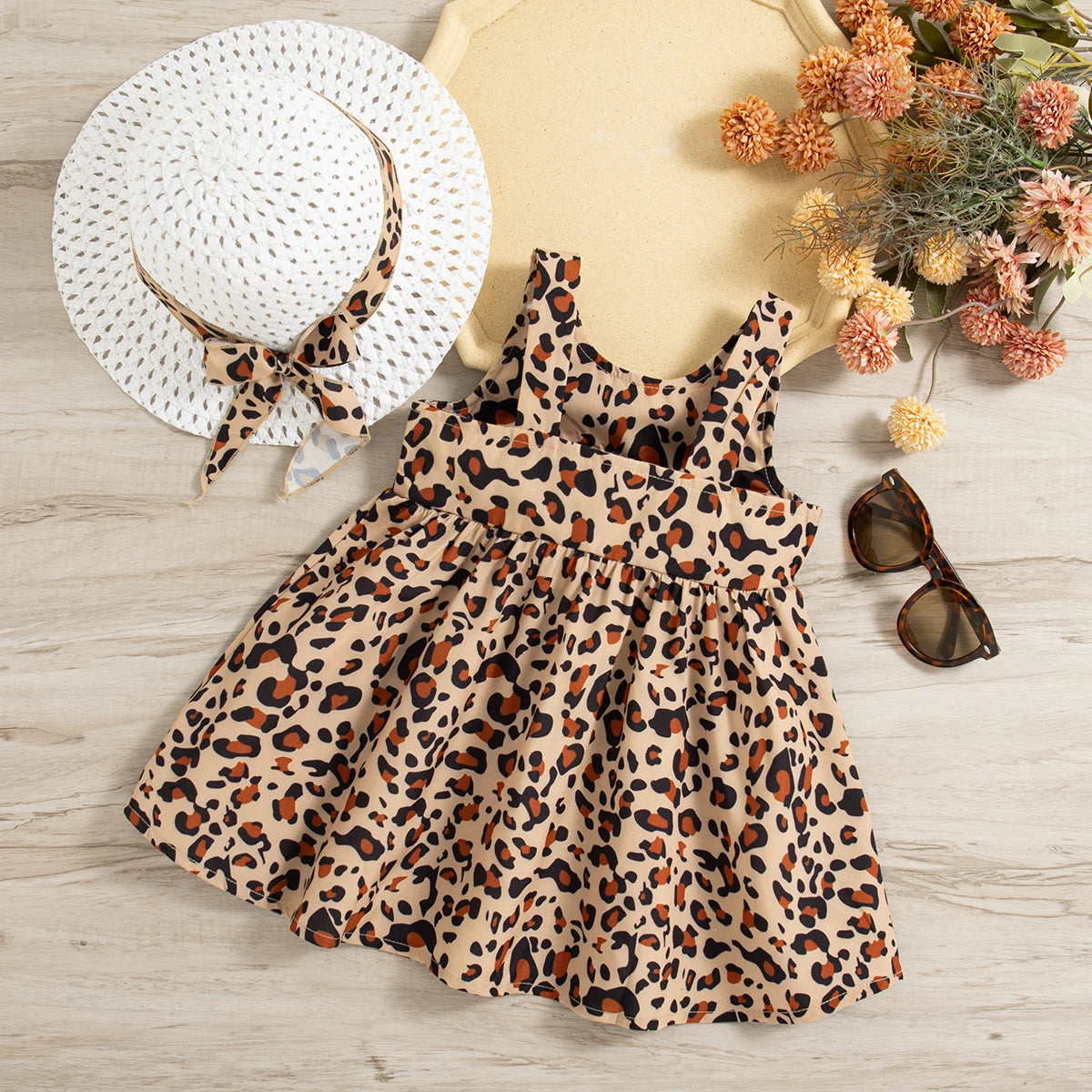 Vestido Oncinha Summer + Chapéu