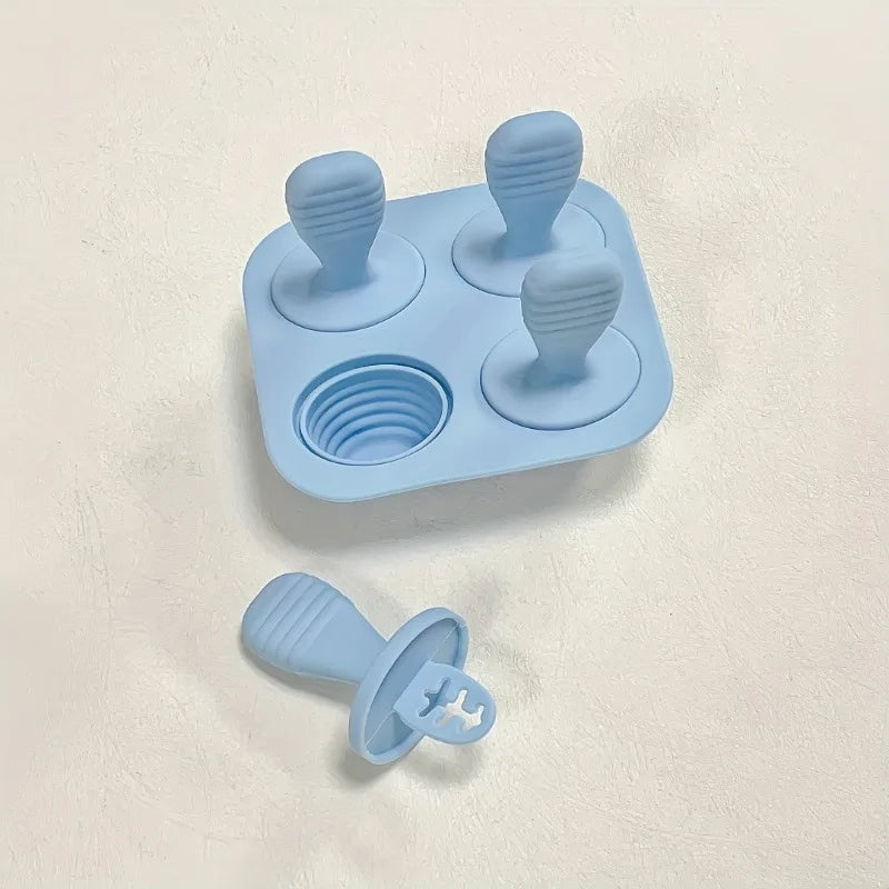 Molde de Picolé de Silicone BPA-Free