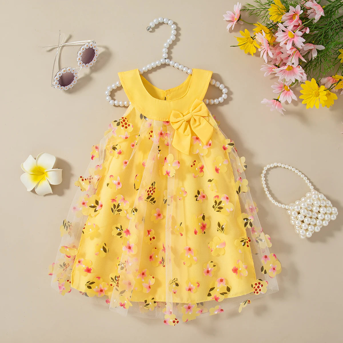 Vestido Princesa Floral