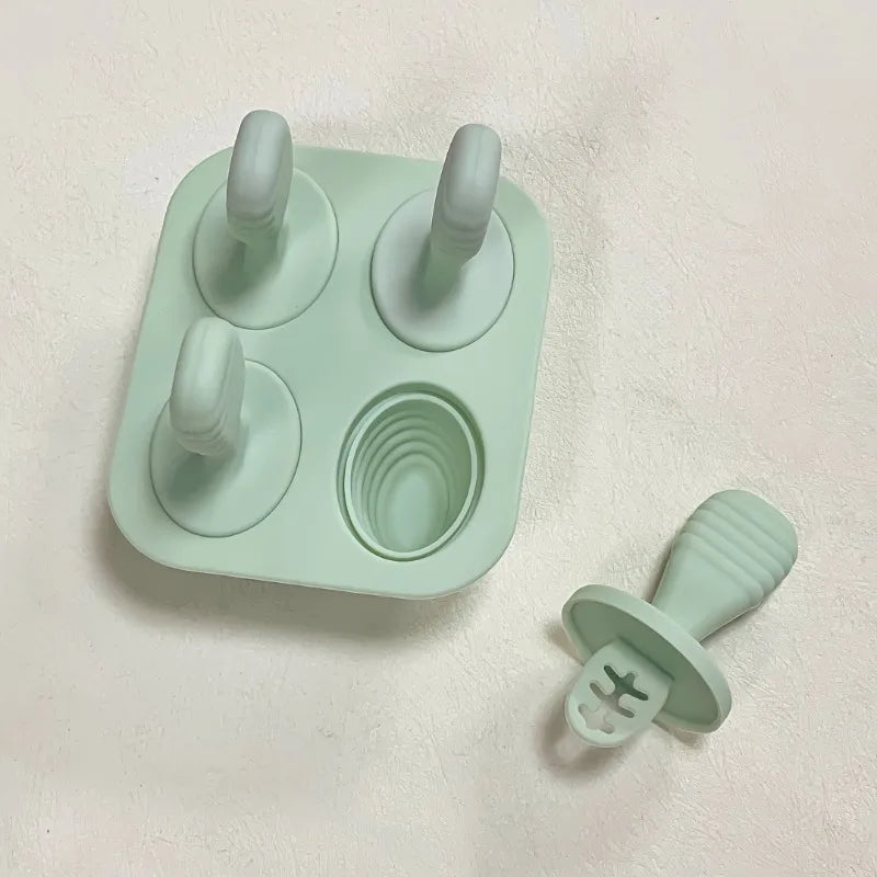 Molde de Picolé de Silicone BPA-Free