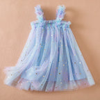 Vestido Princesa Sweet Pink com Paetês