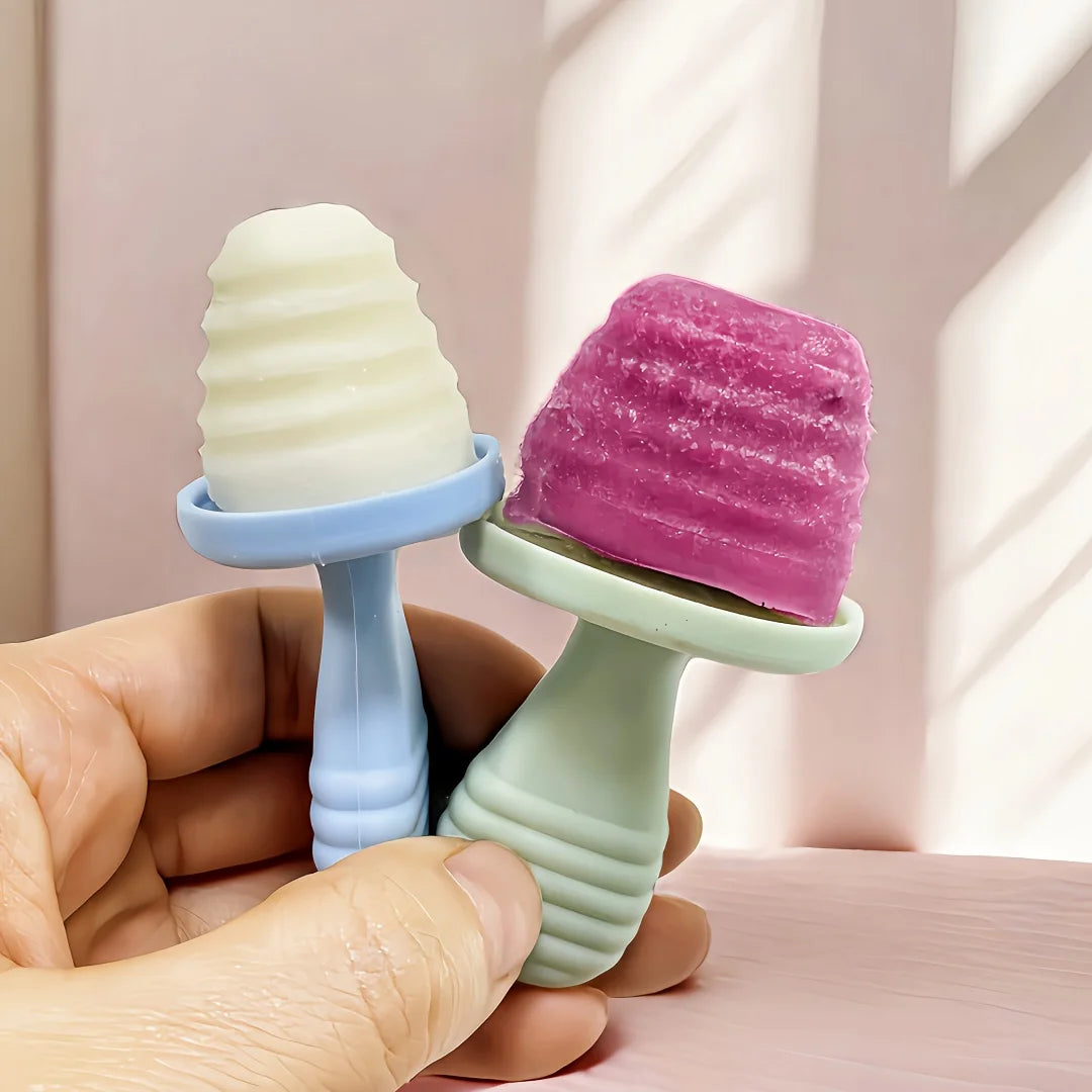 Molde de Picolé de Silicone BPA-Free
