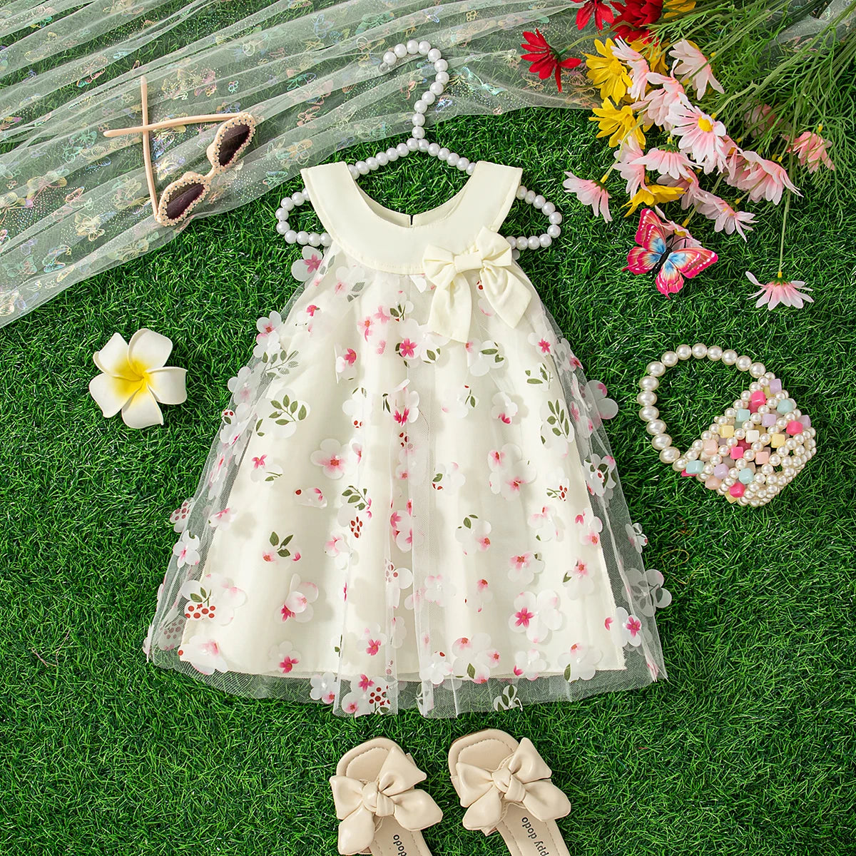 Vestido Princesa Floral