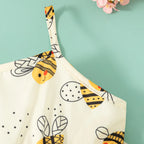 Conjunto Abelhinha – Vestido e Chapéu de Verão