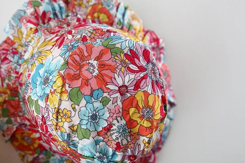 Vestido Flor Summer + Chapéu