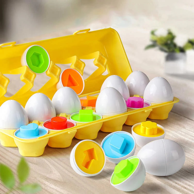 Brinquedo Educativo Montessori Ovinhos de Encaixe