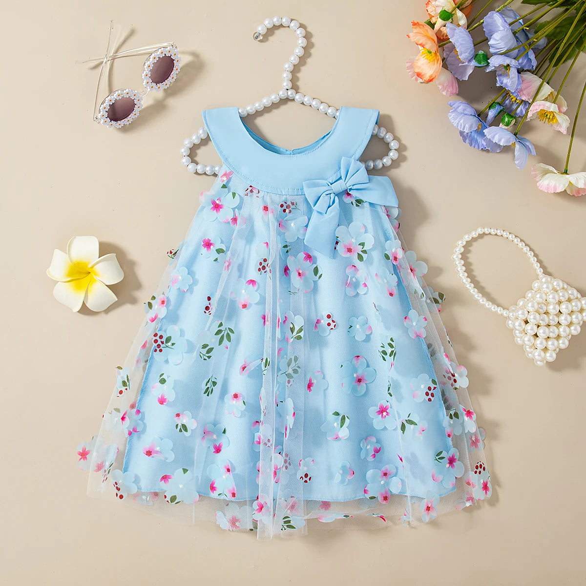 Vestido Princesa Floral