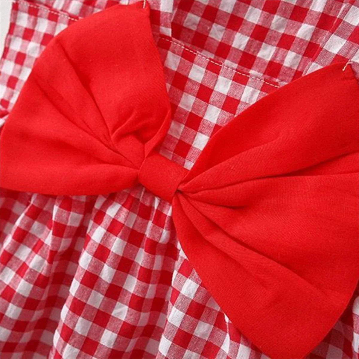 Conjunto Xadrez – Vestido e Chapéu