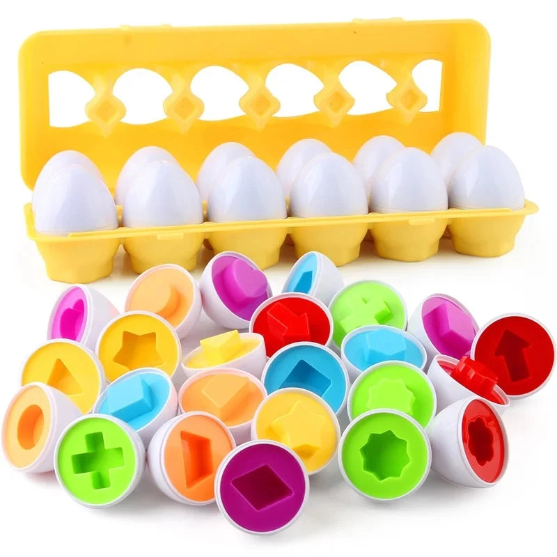 Brinquedo Educativo Montessori Ovinhos de Encaixe