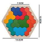 Tangram de Madeira Montessori